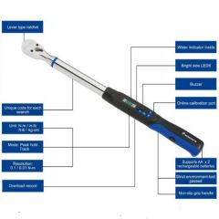 Eclatorq WE3-135BN 135 Nm Dijital Tork Anahtarı 3/8