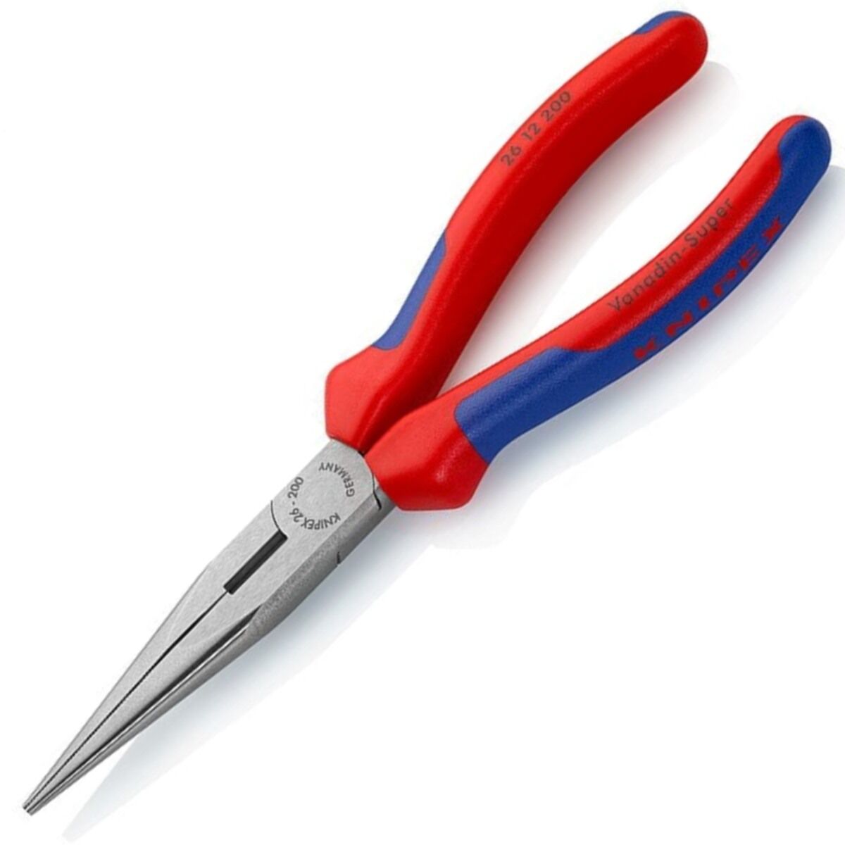 Knipex 26 12 200 Düz Uzun Kargaburun 200mm