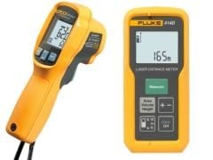 Fluke 414D / 62Max+ Kit Lazer Mesafe Ölçer Ve Lazer Termometre