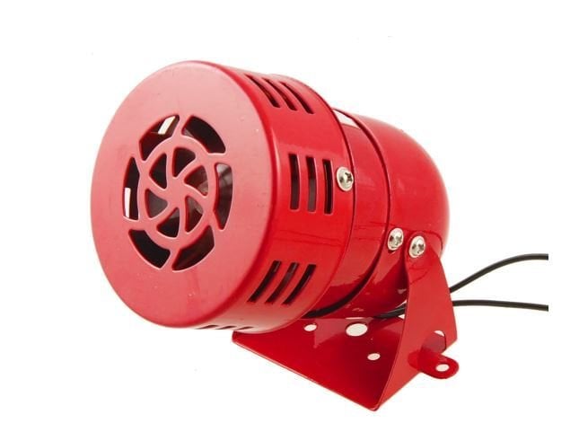 24V DC 90DB Metal Motorlu Siren