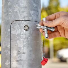 Knipex 00 11 03 Genel Pano ve Dolap Anahtarı
