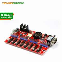 TGLK-C6UR 8 li Usb - RS232 Led Kontrol Kartı