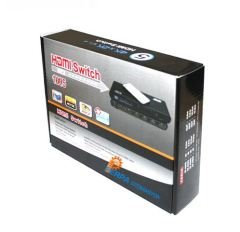 5 Giriş 1 Çıkış 4K Kumandalı HDMi Switch - DMi Switch