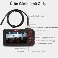 Unit UT667 5M Endüstriyel Boroskop Yılan Kamera