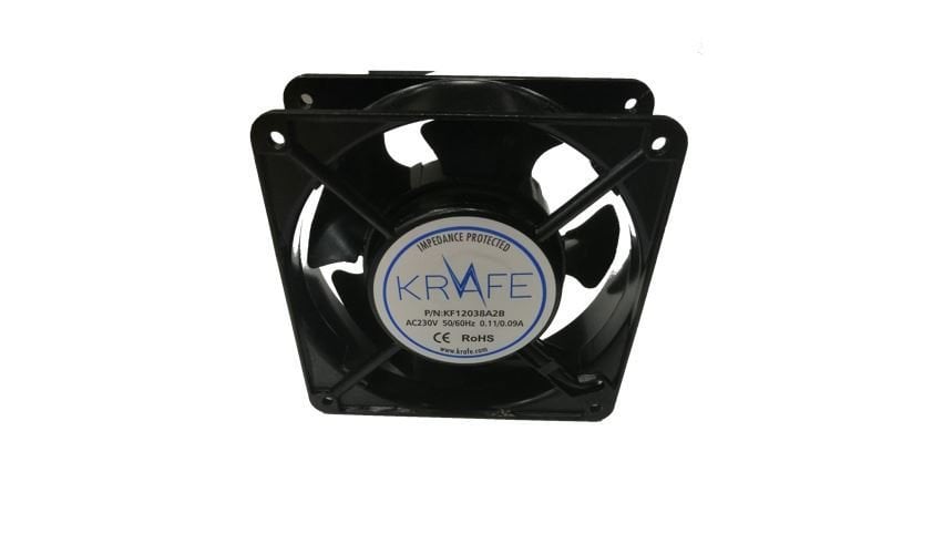 120x120x38 Metal Pervane 220V Ac Rulmanli Fan