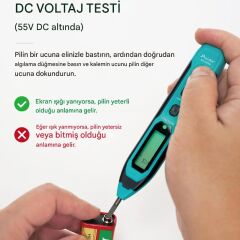 Proskit NT-305N AC\DC Dijital Voltaj Kontrol Kalemi