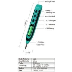 Proskit NT-305N AC\DC Dijital Voltaj Kontrol Kalemi