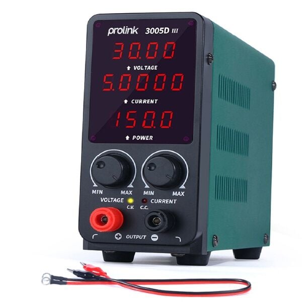 Prolink P-3005D 30V 5A Ayarlı Güç Kaynağı