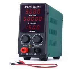 Prolink P-3005D-III 30V 5A Ayarlı Güç Kaynağı