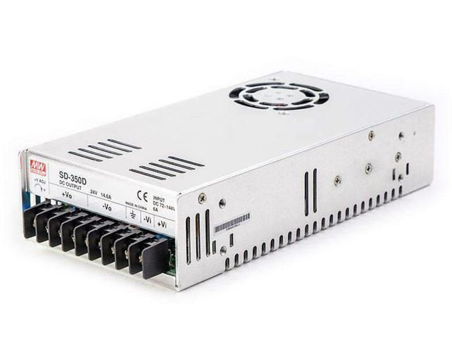 Mean Well Tek Çıkış 72-144 V Giriş 48V Çıkış 350W DC-DC Converter