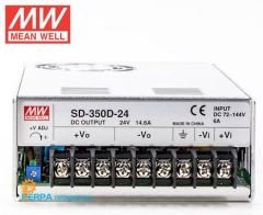 Mean Well SD-350D-24 Tek Çıkış 72-144 V Giriş 24V Çıkış 350W DC-DC Converter