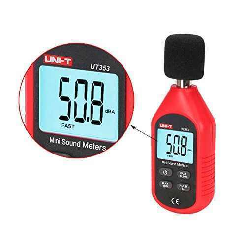 Unit UT-353 Mini Desibelmetre – Ses Seviyesi ölçüm Cihazı