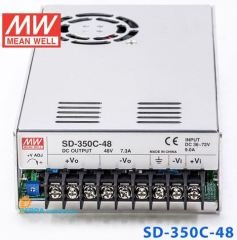 Mean Well SD-350C-48 Tek Çıkış 36-72 V Giriş 48V Çıkış 350W DC-DC Converter