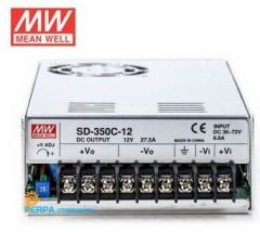 Mean Well SD-350C-12 Tek Çıkış 36-72 V Giriş 12V Çıkış 350W DC-DC Converter