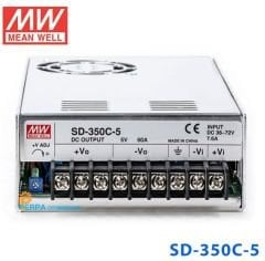 Mean Well SD-350C-5 Tek Çıkış 36-72 V Giriş 5V Çıkış 350W DC-DC Converter