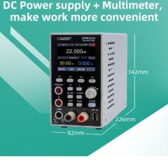 Owon SPM3103 30V 10A 300W Dc Güç Kaynağı ve Multimetre