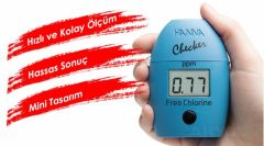 Hanna HI 701ST Free Chlorine Serbest Klor Ölçer + Kalibrasyon Seti
