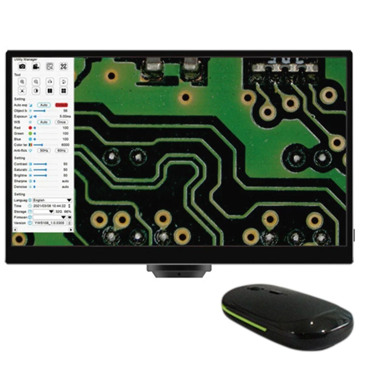 Myscope YW5612 Ekranlı Full HD Mikroskop Kamerası