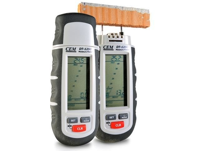 Cem DT125G Problu Ahşap ve Yapı Malzemesi Nem Ölçer Seti