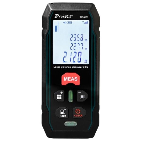 Proskit NT-6370 Lazer Mesafe Ölçer Lazermetre (70m)