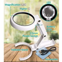 Proskit MA-025 Katlanabilir Usb Ledli Büyüteç