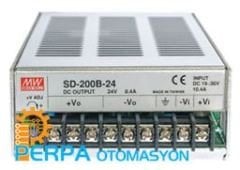 Mean Well  Tek Çıkış 19-36 V Giriş 24 V Çıkış 200W DC-DC Converter