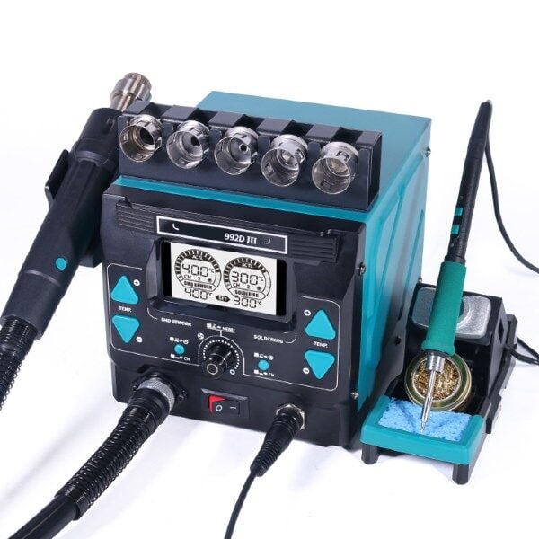 Prolink P-92D-III 2'si 1 arada hassas lehimleme istasyonu