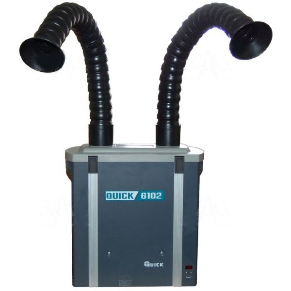 Quick 6102 Çift Çıkışlı Duman Emici Sistem
