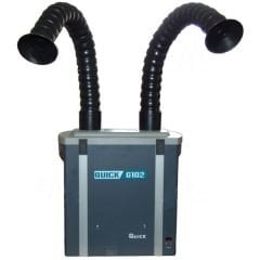 Quick 6102 Çift Çıkışlı Duman Emici Sistem