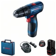 Bosch Akülü Darbeli Vidalama Matkabı GSB 120-LI (2 x 2,0 Ah Akü) - 06019G8100