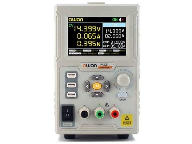 Owon P4305 30V 5A Dc Ayarlanabilir Güç Kaynağı