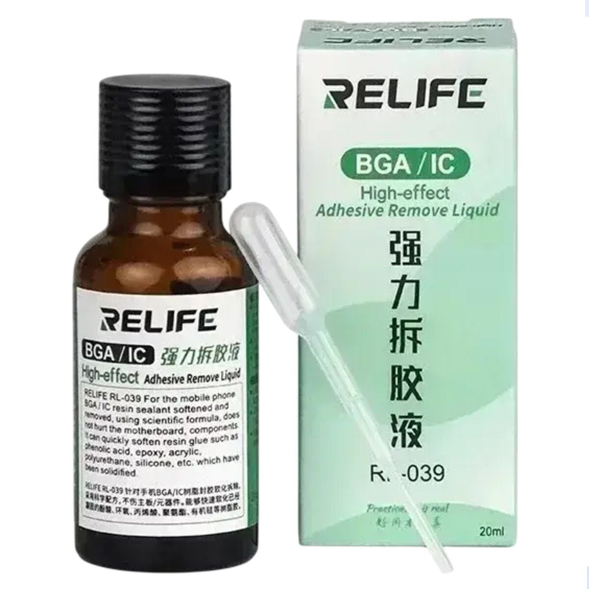 Relife RL-039 BGA IC PCB Yapıştırıcı Sökücü Sıvı Flux