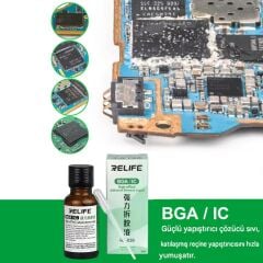 Relife RL-039 BGA IC PCB Yapıştırıcı Sökücü Sıvı Flux