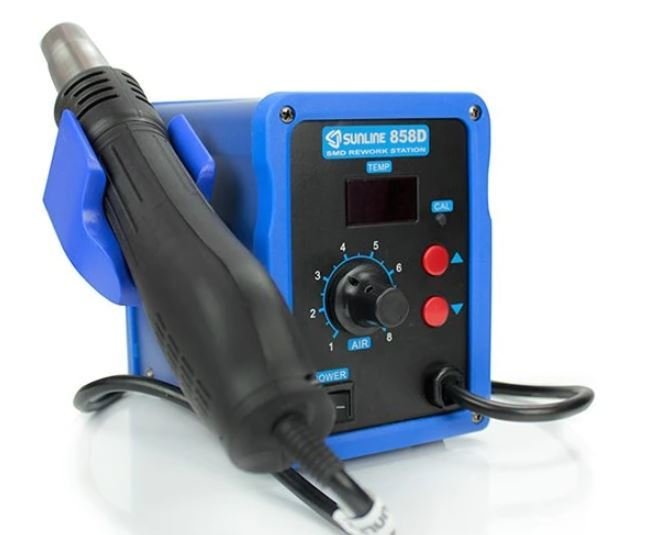 Sunline 858D Sıcak Hava Üflemeli Havya