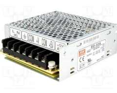 Mean-Well RD-50A 50W 5V-12V Çıkışlı Metal Güç Kasa Kaynağı
