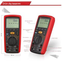 Unit UT505B 0.1nF ~ 500μF İzolasyon Direnç Test Cihazı