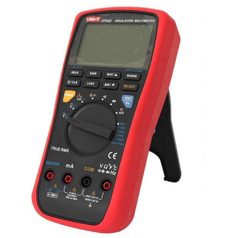 UT 533 İzolasyon Direnci Test Cihazı - Dijital Multimetre