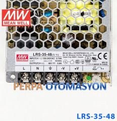 Mean Well LRS-35-48 Metal Kasa Adaptör