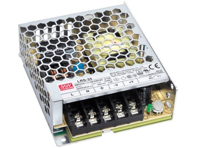 Mean Well LRS-35-48 Metal Kasa Adaptör