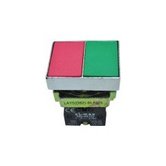 BL8325 İkiz Metal Yaylı Buton IP40 N/O+N/C