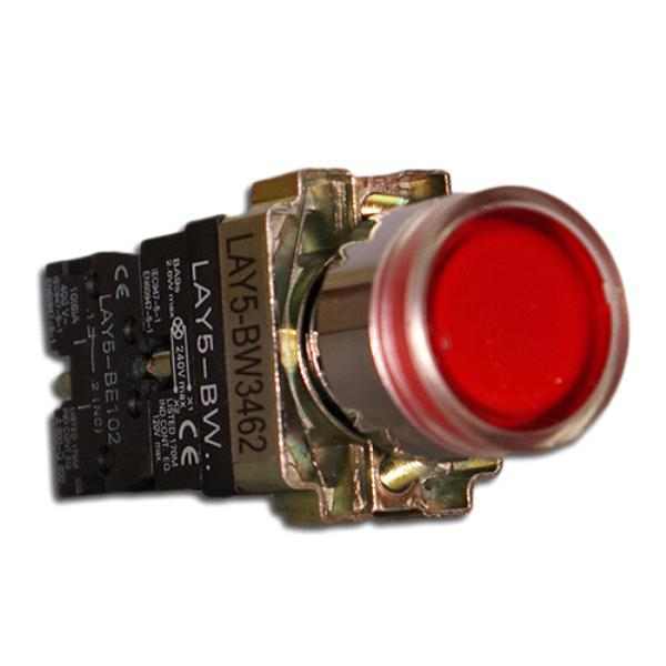 BW3462 Işıklı Metal Yaylı Buton N/C