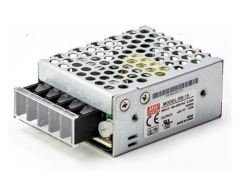 Mean Well RS-15-12 -12VDC 1.3A Metal Kasa Güç Kaynağı