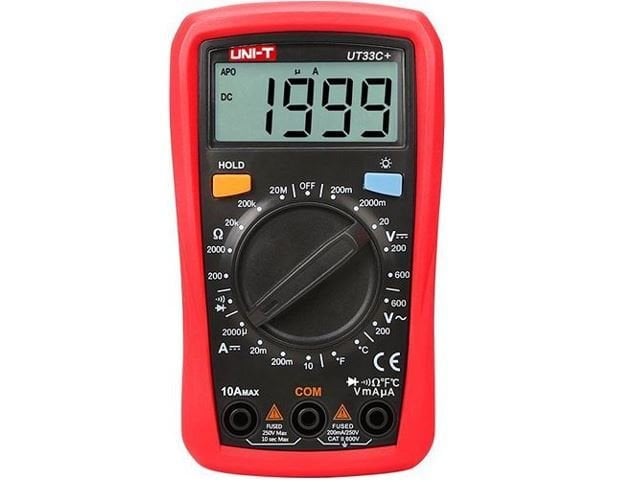 Unit UT-33C+ 600v Dijital Multimetre