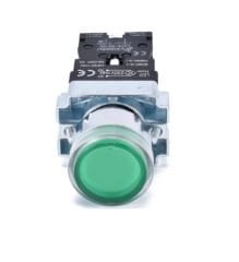 BW3361 Işıklı Metal Yaylı Buton N/O