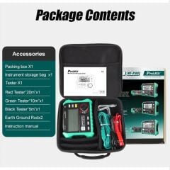 Proskit MT-4105 Topraklama Direnci Test Cihazı Toprak Megeri