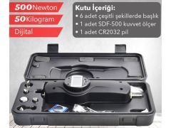 Loyka SDF-500 Dijital Dinamometre, Kuvvet Ölçer