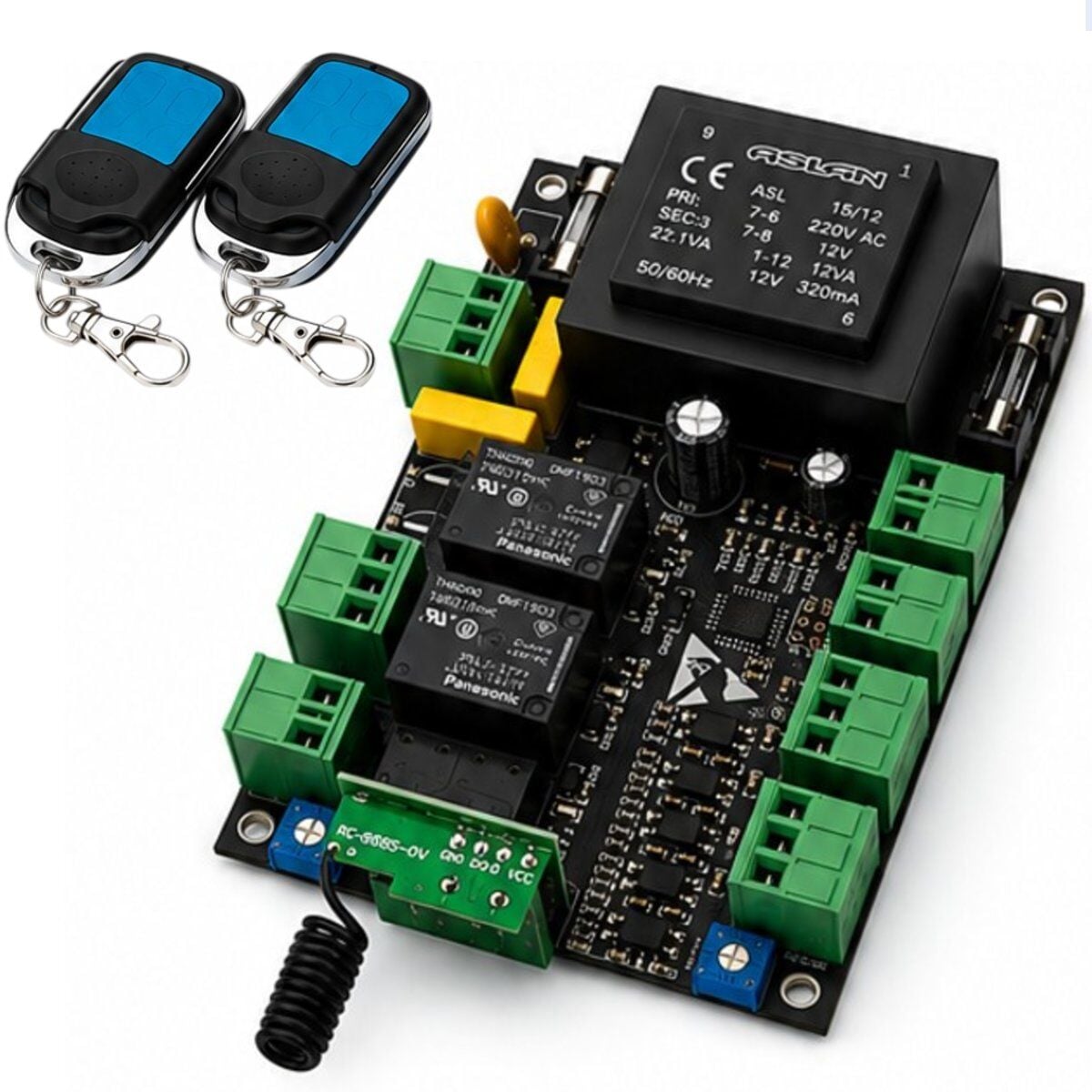 Megoras ADC102R Kumandalı Otomatik Kapı Kontrol Kartı