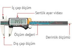 Dasqua 0-150 mm Dijital Kumpas