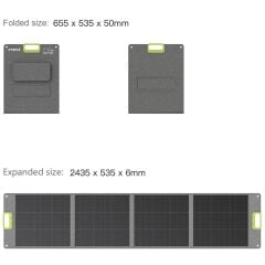 Cepini SP-200 200W Taşınabilir Katlanabilir Güneş Paneli