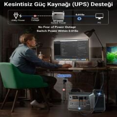 Cepini ST2000 2000W Taşınabilir Güç Kaynağı Tam Sinüs İnverter Ups